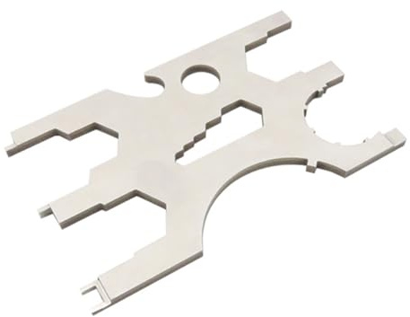 Tmboryuu 15-in-1-Tauchreparatur Multitool aus Edelstahl mit 15 Funktionen für Atemregler, BCDs, Ventile und Schlauchwartung Verwenden Sie EIN Taschen Tauchwerkzeug