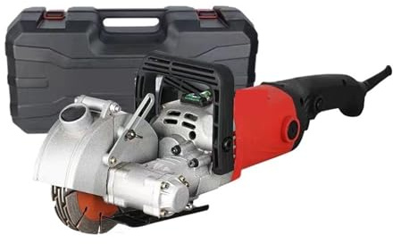 Máquina Ranuradora Láser Portátil De 8980 W For Paredes, Cortadora Ladrillos, Fresadora Hormigón, Sierra Circular For Instalación Energía Hidroeléctrica(5800W 5 saw blades)
