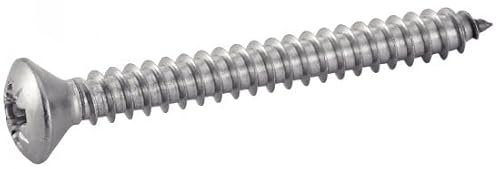 ACTON Vis à tole tête fraisée bombée pozidrive - Inox A2 3,5x16 mm - Boîte de 200 - Vis, pointes, boulons