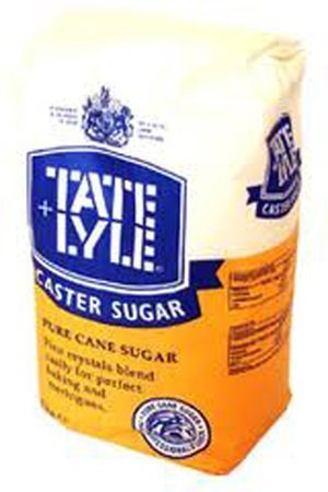 Tate & Lyle - Caster Sugar - Fine Crystals for Smooth Blending and Baking - Perfect for Sponge Cakes & Pastries - Available in Different Sizes - 1 x 5kg