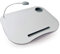 Relaxdays Supporto con Cuscinetto, Tavolino per Computer, Poggia PC, Cuscino imbottito, Luce LED, Grigio