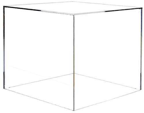 HOKU Holzhäuser Kunststofftechnik Acryl Glas Tisch - Vitrine 20x20x20 cm groß.