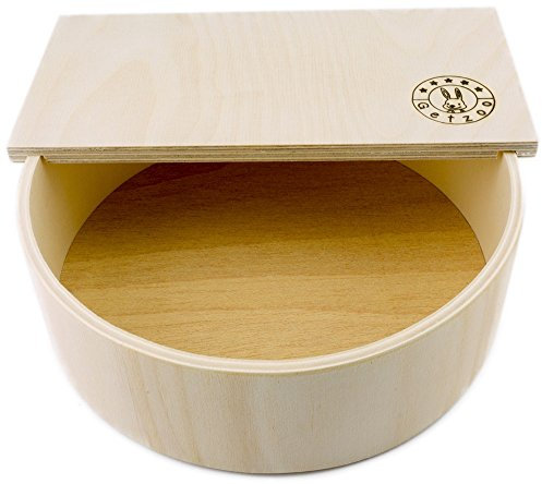 Getzoo Ø 21 cm Sandbad XS I Vielfältige Tierarten I Hohe Sicherheit I Natürliche Krallenpflege I Naturnahe Gehegegestaltung I Vielseitige Verwendungsmöglichkeiten (Eckiger Deckel)