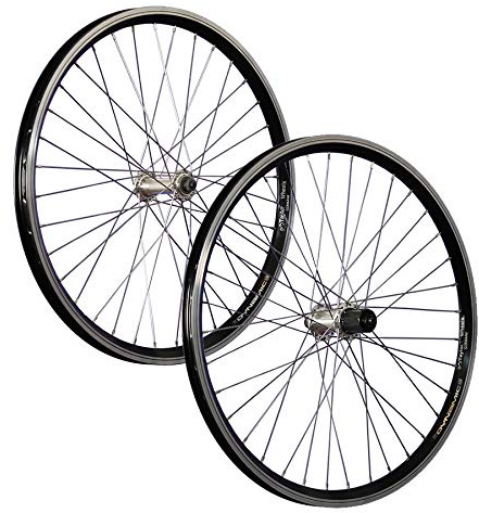 Taylor-Wheels 24 tum cykel löphjulssats (Vorderhjul + bakhjul) Dynamic 4 TX500 7-10 svart