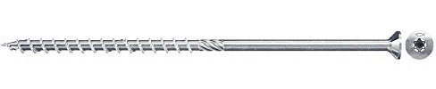 Fischer Bauschrauben FPF-ST 8,0x260 ZPP 50 weiß verzinkt Doppelgewinde (50 Stück)