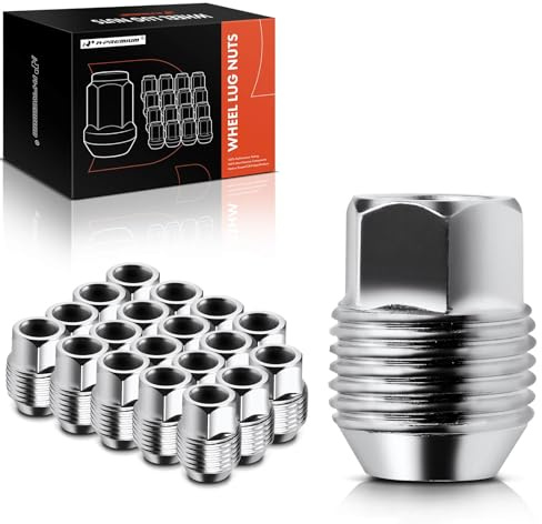 A-Premium M12-1.50 Wheel Lug Nuts Compatible with Chevrolet Equinox Malibu Impala Camaro HHR GMC Canyon Dodge Chrysler Buick 20-PC Set