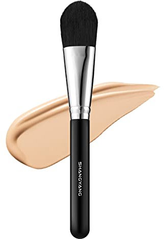 Brush Master Pennello per fondotinta liquido e piatto, per fondotinta liquido, per fondotinta in polvere, per sfumare il viso, per cosmetici e cosmetici