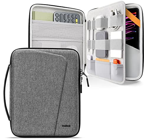 Inateck Funda rígida para Tablet de 13 Pulgadas Compatible con Pad Pro M2 2022, M1 2021 de 12,9 Pulgadas, Pad Pro 2018-2020 de 12,9 Pulgadas, Funda de Transporte para portátil Que Absorbe los Golpes
