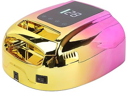 UV-LED-Nagellampe, Professionelle Infrarot-LCD-Digitalanzeige, Tragbar, Schnell Trocknend, Schnell Aushärtende Gel-Nagellacklampe, Automatischer Sensor, Gel-Nageltrockner-Lampe,