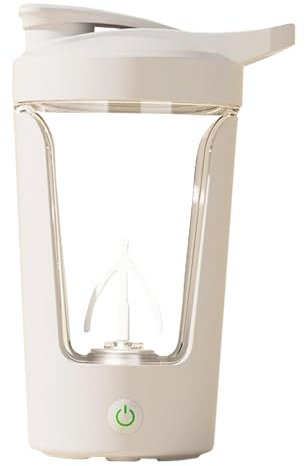 Shaker elettrico per proteine, frullatore portatile per proteine, miscelatore, a prova di perdite, ricaricabile, a lunga durata, per frullati proteici, sostituti dei pasti