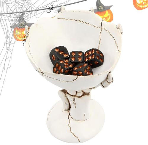 Halloween Snack Dish Resin Haunted House Props