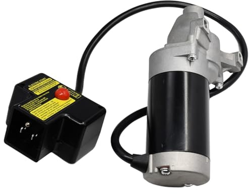 Meckparts 951-10645 751-10645 Elektrischer Anlasser JQ170 Kompatibel mit Troy-Bilt MTD Cub Cadet Craftsman 951-10645A 751-10645A Schneefräse Starter 120V 17T für Husqvarna Ariens 208cc 254cc Motor | Für Troy-Bilt MTD Cub Cadet Craftsman 951-10645A 751-10645A Schneefräse Starter, für Husqvarna LCT Ariens 208cc 254cc Motor