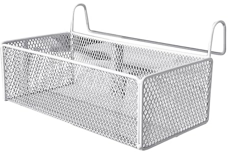 DOSERTY Organizador multiusos para mesita de noche, accesorio para litera, cesta de almacenamiento colgante ajustable para dormitorios y oficinas