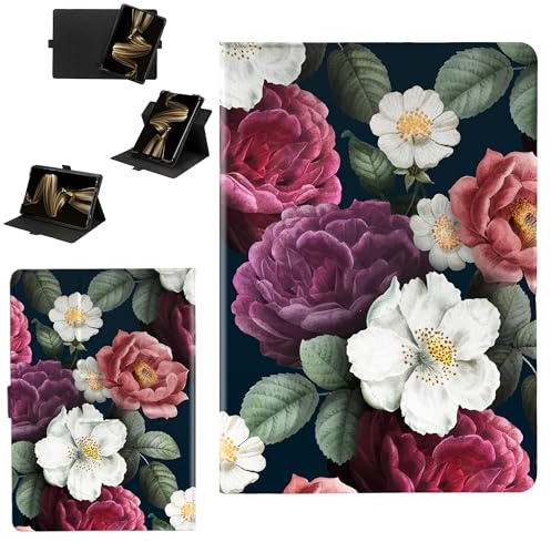 Custodia Compatibile per Redmi Pad 2 4G 11-pollici Tablet Cover Custodia Case [Funzione di rotazione a 360 gradi][Protezione rinforzata dei bordi contro le cadute] DHD