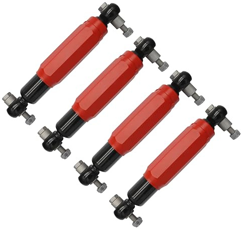 trailer parts4u Radstoßdämpfer rot 2000 3500kg Anhänger Achse passend für Alko Octagon Plus (4X)