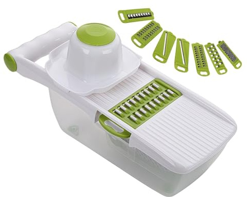 Cortador de Verduras - Dispositivo Cortador Manual Multifuncional Y Portátil | Picador Y Rebanador De Verduras,para Frutas y Cocina Hogar