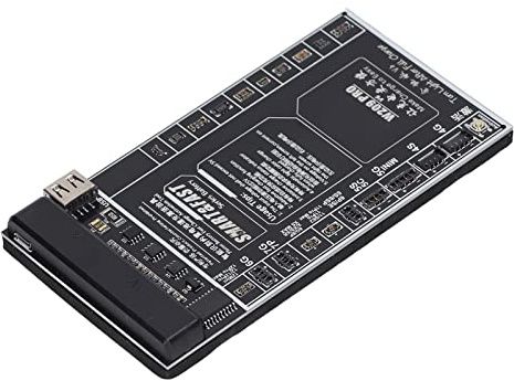 Spacnana Placa de Activación de Carga Rápida de Batería PCB Probador de Batería de Identificación Inteligente con Pantalla LED Funcional para Técnicos de Reparación de de Teléfono y Pruebas de Taller