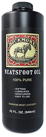 Bickmore-Huile de pied de bœuf 100 % pure, traitement des cuirs, finition bois, BIC10FPR127, cuir, 946 ml