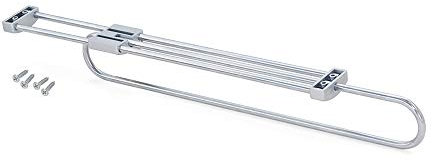 Emuca 7085325 Garderobenauszug für Kleiderschrank, Länge 350mm