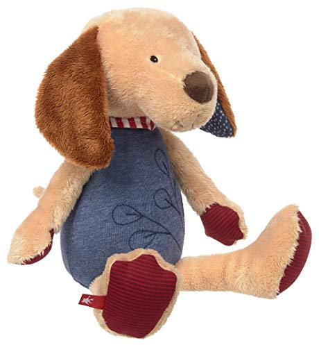 sigikid, Mädchen und Jungen, Stofftier, Patchworksweety Hund, mehrfarbig, 39196