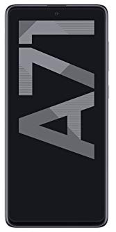 Samsung Galaxy A71 - Smartphone de 6.7 FHD+ (4G, Dual SIM, 6 Gb RAM, 128 GB ROM, Cámara Trasera 64.0 MP + 12.0 MP (UW) + 5.0 MP (Macro) + 5 MP, Cámara Frontal 32 MP) Color Plata []