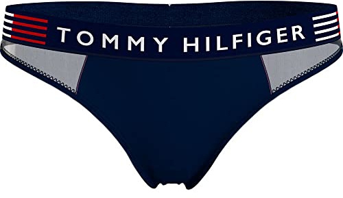Tommy Hilfiger Perizoma Donna Tanga, Blu (Desert Sky), L