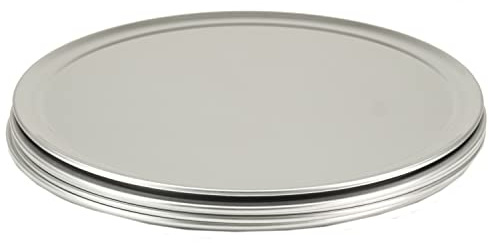 GVK ECO Pizzablech rund aus Aluminium 6 Stück Ø 406 mm