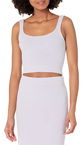 The Drop, comoda canotta corta da donna Braylen, in maglia, lilla, M