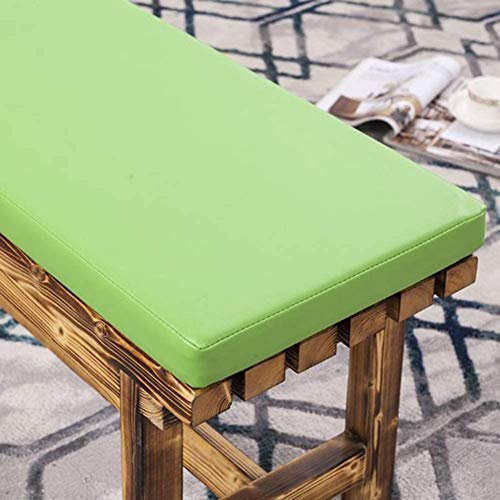 Sitzkissen aus Kunstleder, für drinnen und draußen, Garten, Terrasse, Bank, Schaukel, Sofa, Esszimmer, Spiele, Bürostuhl, Sitz, luxuriöse wasserdichte Möbelpolster