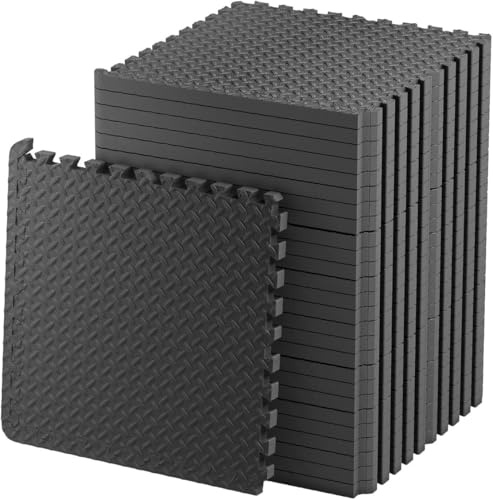 FITNESS GUMMATTA 60 X 60 CM INNEHÅLLBAR PUZZLE GOLV MODERASSINER ANTISLIP TATAMI KARATE GOLV FITNESS