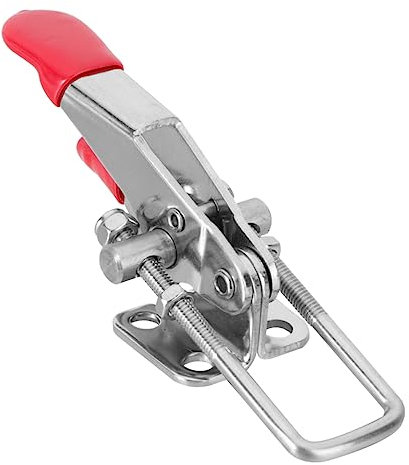 Hoement Adjustable Toggle Latch Hasp for Furniture Box Buckle Ergonomic Handle Oil and Stain Resistant for Use Easy to Operate and Install