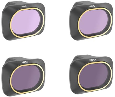 ND Filter Set for DJI Mini 4K/2/SE/Mavic Mini Accessories 4 Pack-(ND4, ND8, ND16, ND32)