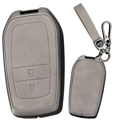 Ysbxitu Fernbedienung Cover für funkschlüssel Passt für Toyota Yaris 2020-2024 Cross Hybrid Corolla RAV4 Fortuner Prius Camry Auris Highlander Staubdicht-Schlüsselbox keyless go schutz 2/3/4/5/6Tasten