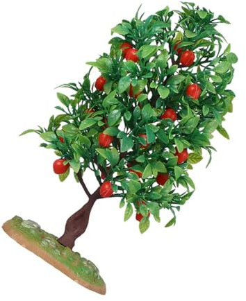 POPETPOP Arbre Artificiel De Pommes Miniature Fruits Décoratifs Simulés Arbre pour Loisirs Créatifs Et Décoration Intérieure