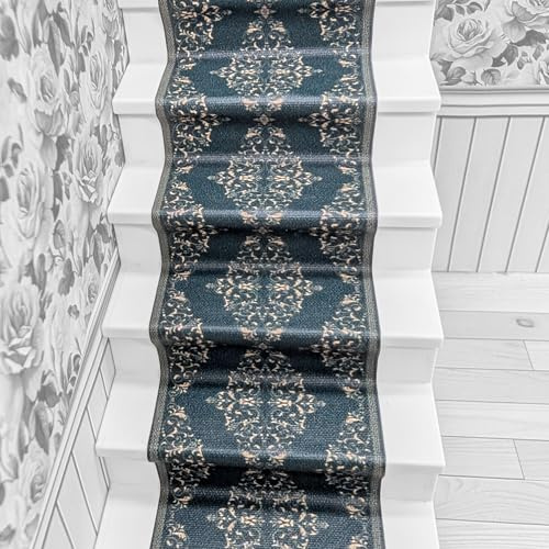 1:12 Scale Self-Adhesive Rugs with Real Textile Structure for Dollhouses (Damast Pattern 1)