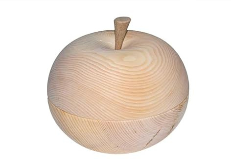 Generisch Zirbenschale 16cm – Handgedrechselt & naturbelassen – Zirbenschüssel aus Zirbenholz – Dekorative Holzschale mit Zirbenduft – Aromaschale & Servierschale für Küche, Wohnzimmer & Büro