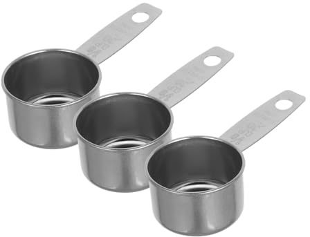 Bols à Condiments en Acier Inoxydable 30ml Poignée, Lot 3 Pièces | Surface Lisse sans Bavure, Usage pour Sauces et Assaisonnements, Adapté aux Dîners Familiaux et Fêtes