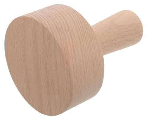 SHINEOFI Molde de Madera para Tartaletas de Huevo Prensa de Masa Desmontable, Moldeador Redondo para Repostería Francesa, Herramienta para Hornear Postres DIY en Cocina Hogar
