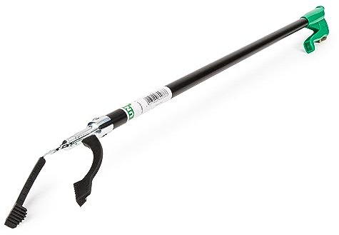 UNGER NiftyNabber PRO Heavy Duty Litter Picker & Reaching Aid (52cm/21) Multi-Use Reacher Grabber Stick Pick Up Tool - Steel Claw with Rubber Grip