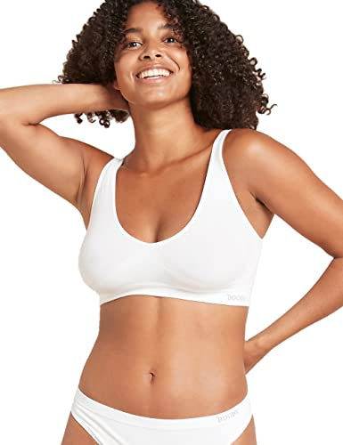 Boody Organic Bamboo EcoWear Women's Shaper Bra - White - Small-Medium White Small