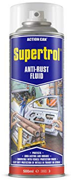 (PACK OF 2) 500ML Supertrol Anti rust fluid - Heavy Duty corrosion protection for vehicles, parts, metals