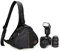 Caseman C10 schwarz DSLR-Kamera Schultertasche Fall Sling Travel Wasserdichtes Passform für Canon Sony Nikon Pentax