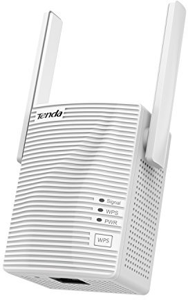 Tenda A18 AC1200 Dual Band Universal WiFi Repeater, Broadband/Wi-Fi Extender, Wi-Fi Booster/Hotspot, with 1 Ethernet Port, UK Plug