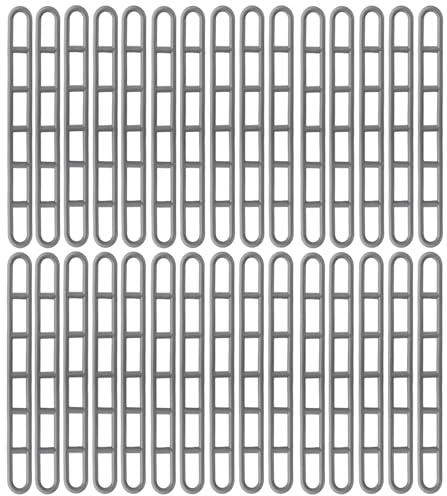 BITS4REASONS Lot de 30 sangles de tension en caoutchouc extra robustes et résistantes aux vents/tempêtes - pour auvent de caravane