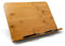 Joeji's Kitchen Buchständer Holz - Bücher Halter & Tablet Ständer Holz - Buch Halterung mit Verstellbarer Buchstütze - Kochbuch Halterung für Küche aus Bambus - Leseständer