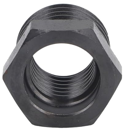 Adaptateur de Mandrin de Tour à Bois, Adaptateur de Broche de Poupée Multifonctionnel pour les Projets de Menuiserie, Matériau en Acier 45 pour Usines/ateliers