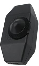 ARTIBETTER Interrupteur Rotatif Pour Lampe 220v Variateur De Lumière Noir Remplacement Du Bouton Compatible Lampes à Tungstène Facile à Installer Utilisation Domestique