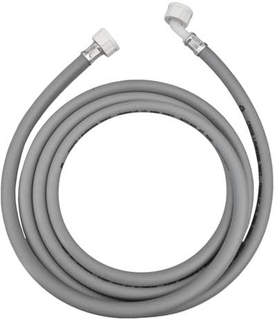Linxor - Tuyau d'arrivée d'eau universel pour machine à laver, lave vaisselle - Gris - 2 m