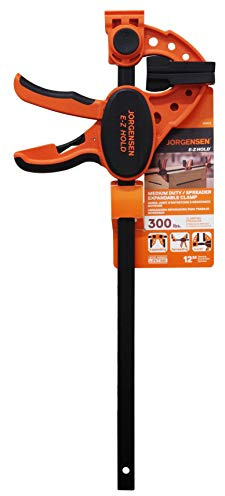 Pony Jorgensen 33412 ISD-3 12-Inch One-Handed Clamp, Orange