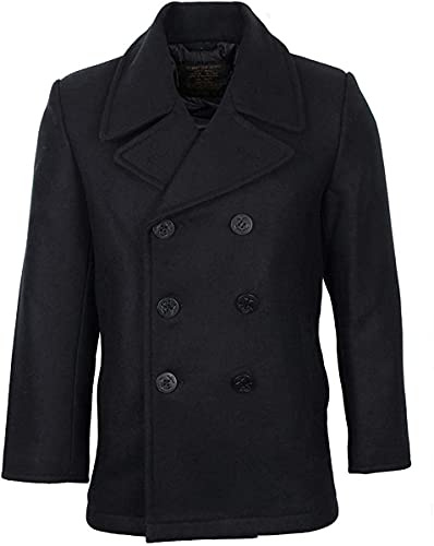Mil-Tec US Navy Capa de Guisante Negro